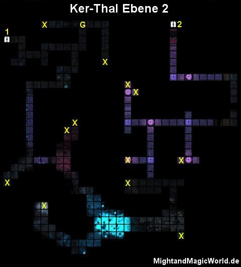 Map der 2. Ebene des Ker-Thal