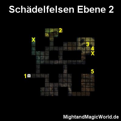 Map der Schdelfelsen Ebene 2