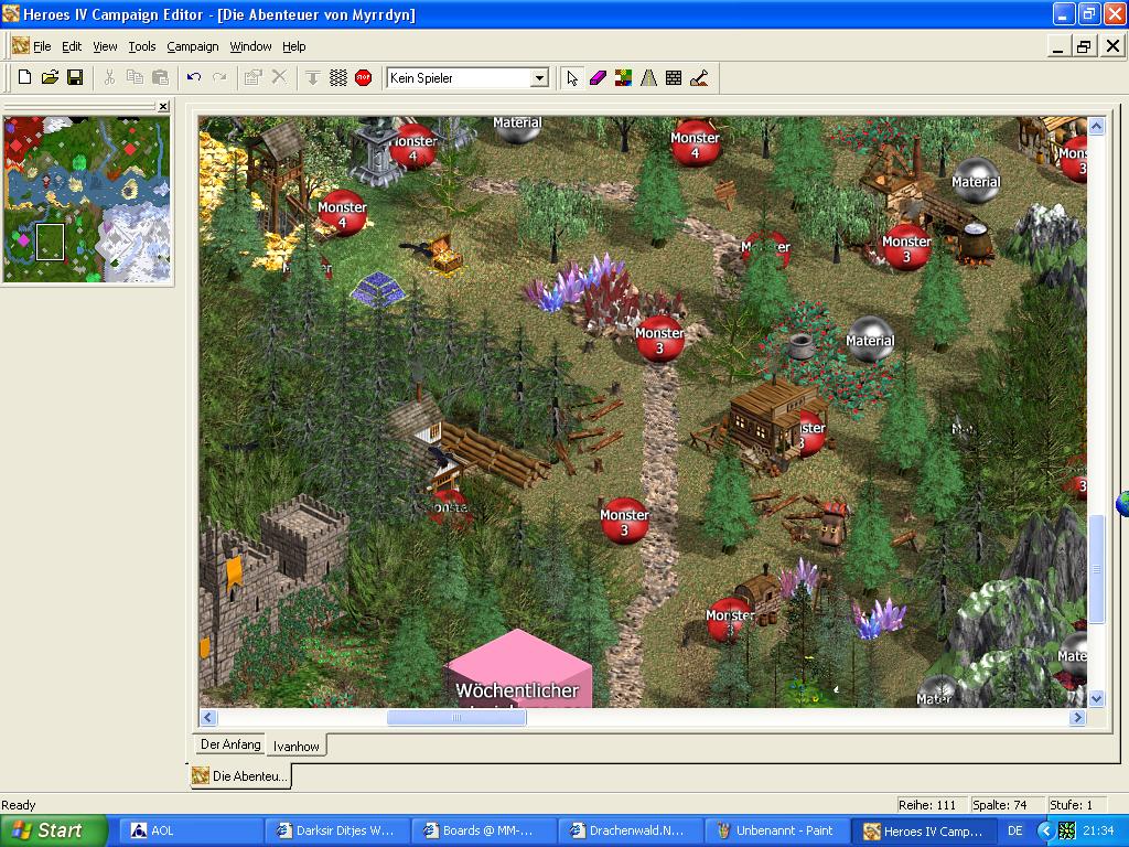 Das ist die 2. Map eine M ohne Untergrund!